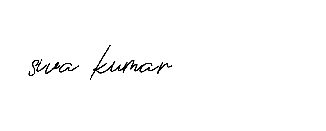 Signature of siva-kumar