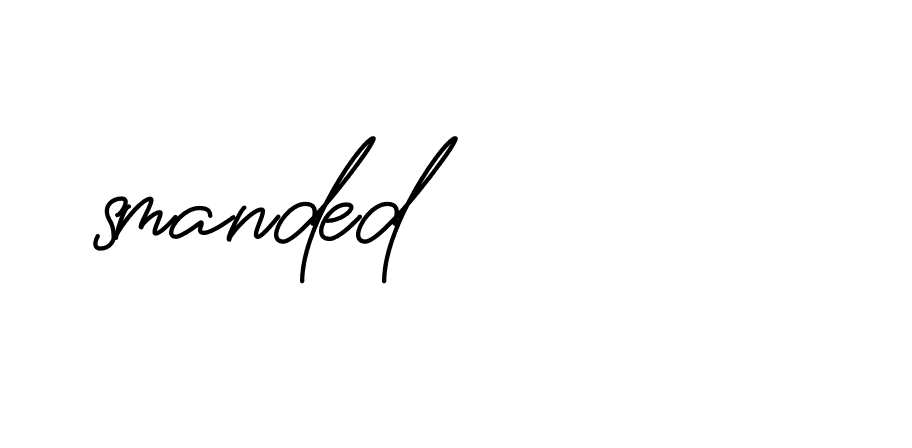 Signature of smanded