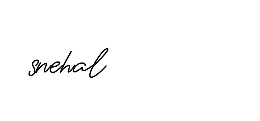 Signature of snehal