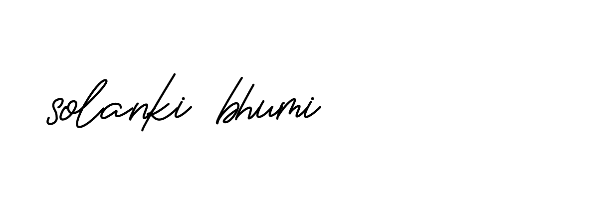 Signature of solanki-bhumi-