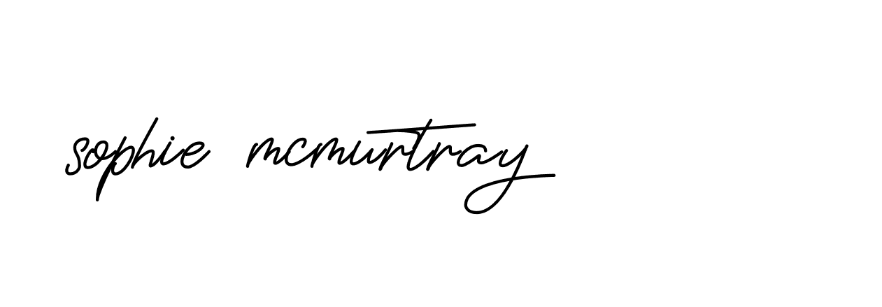 Signature of sophie-mcmurtray