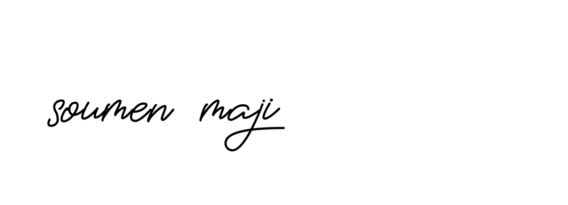 Signature of soumen-maji-