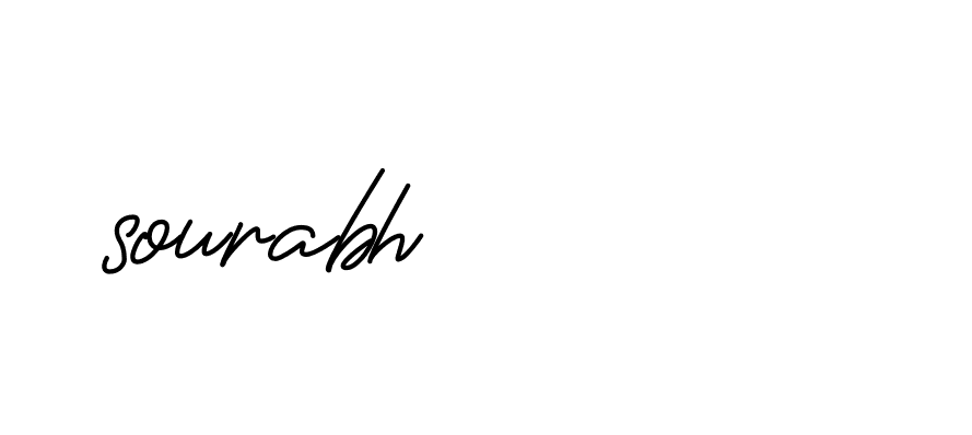 Signature of sourabh