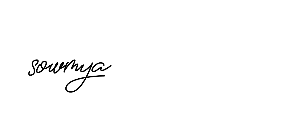 Signature of sowmya-