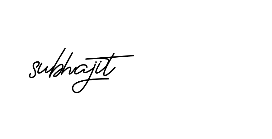 Signature of subhajit