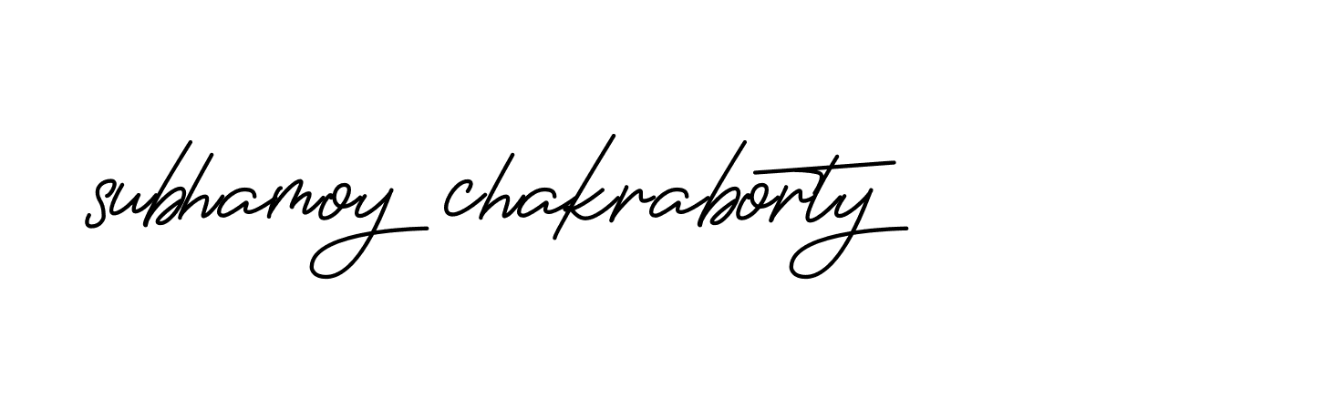 Signature of subhamoy-chakraborty