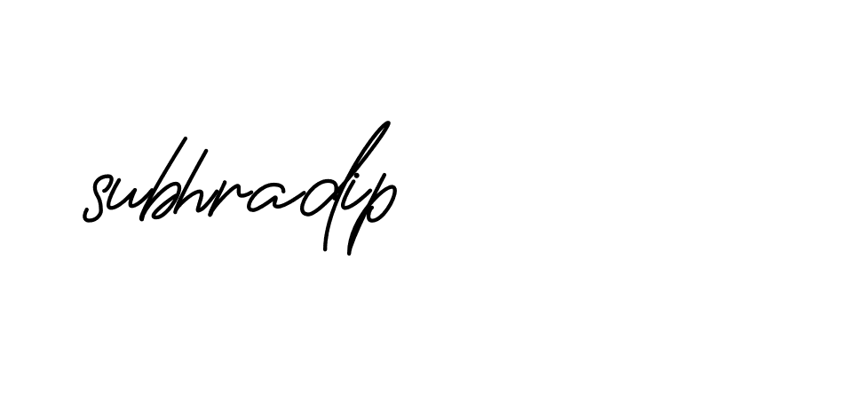 Signature of subhradip