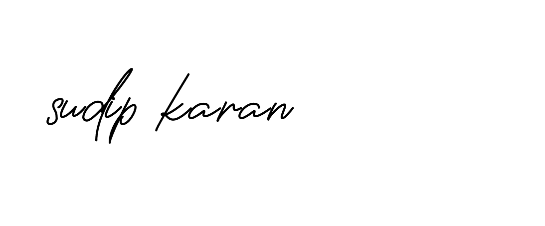 Signature of sudip-karan