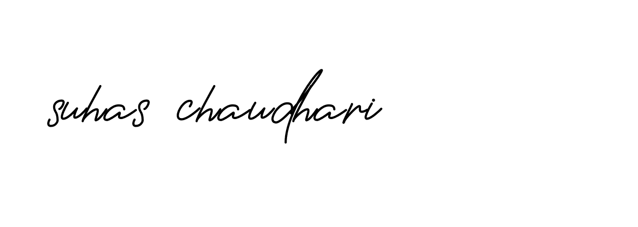 Signature of suhas-chaudhari