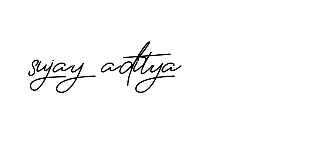 Signature of sujay-aditya