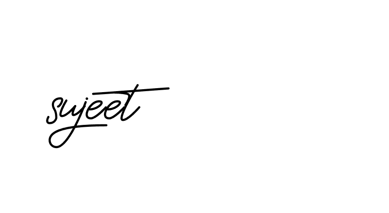 Signature of sujeet