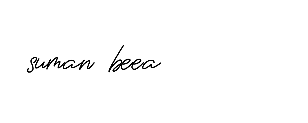 Signature of suman-beea