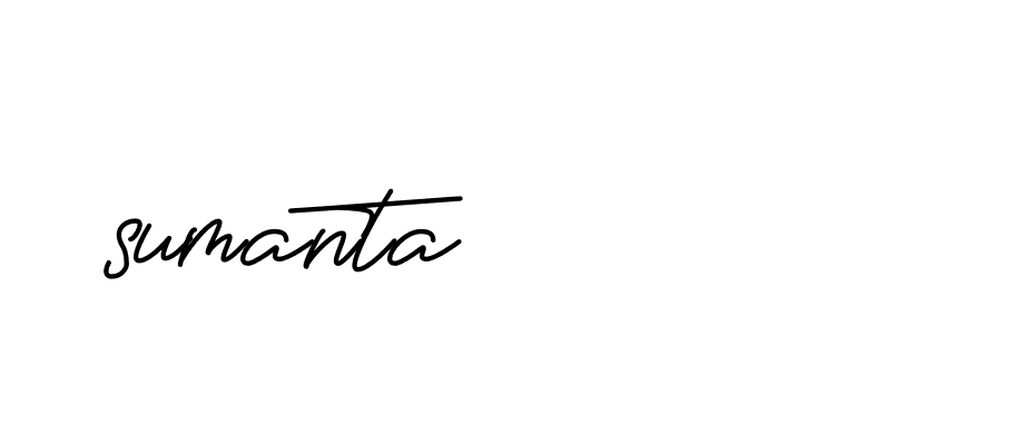 Signature of sumanta