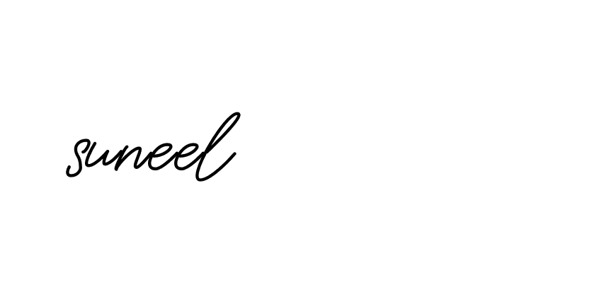 Signature of suneel