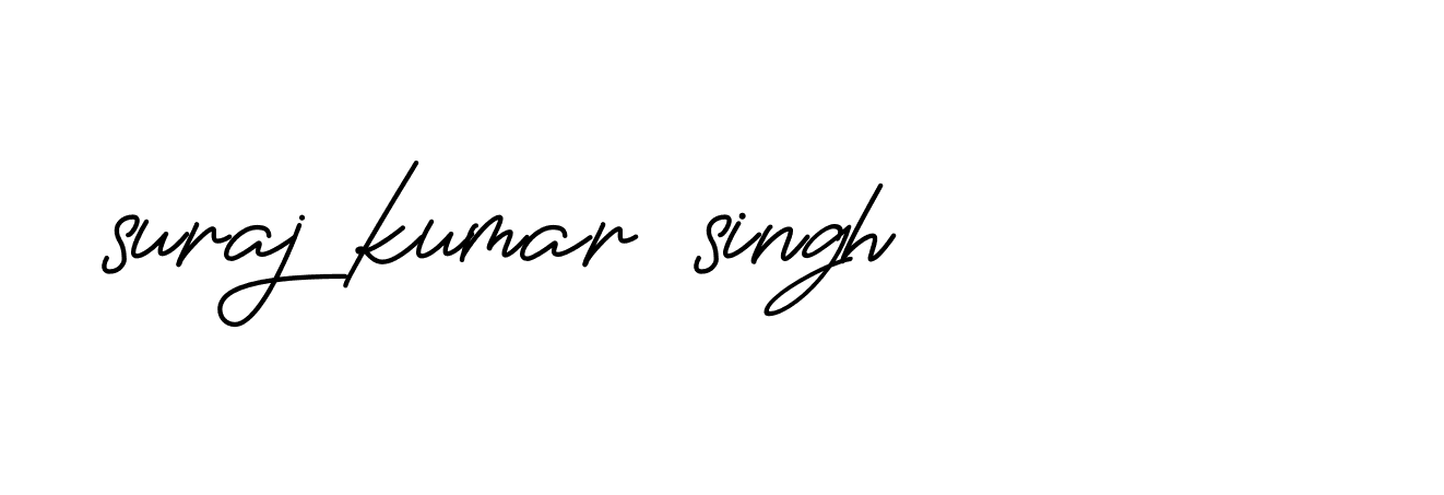 Signature of suraj-kumar-singh