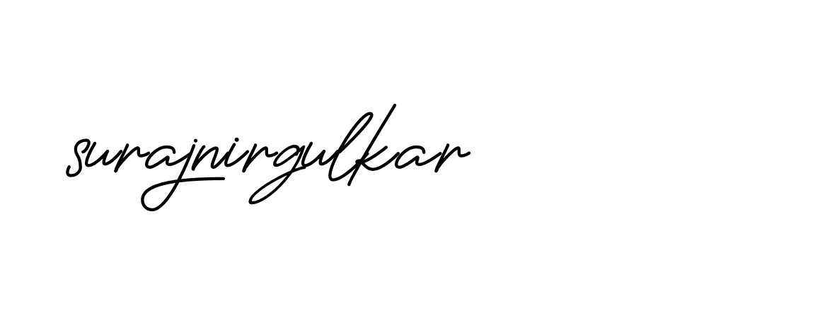 Signature of surajnirgulkar