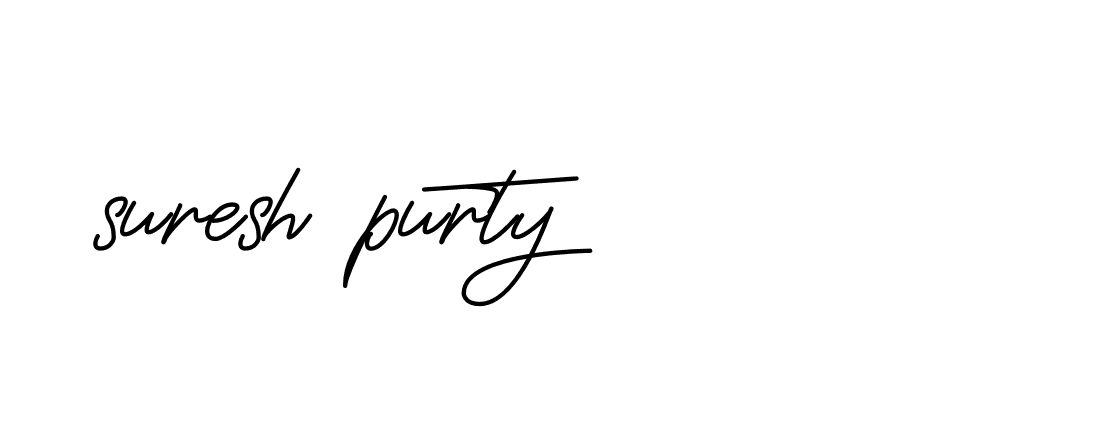 Signature of suresh-purty-