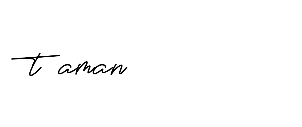 Signature of t-aman