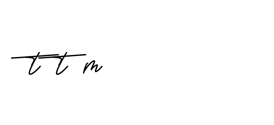 Signature of t-t-m