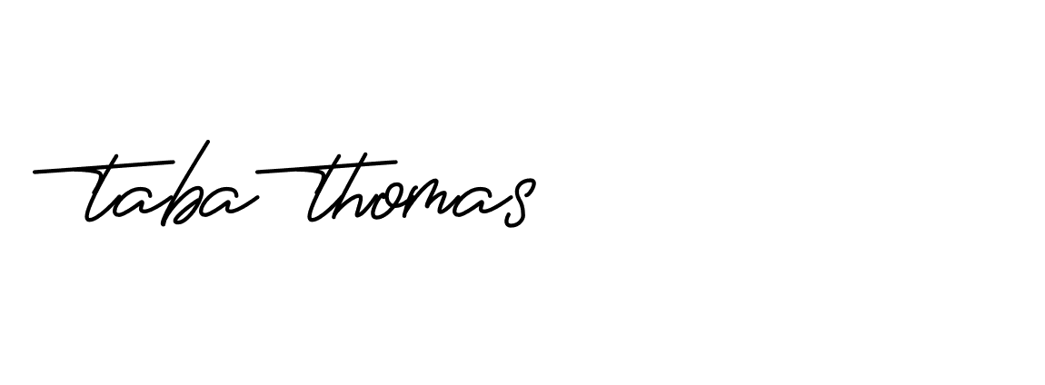 Signature of taba-thomas