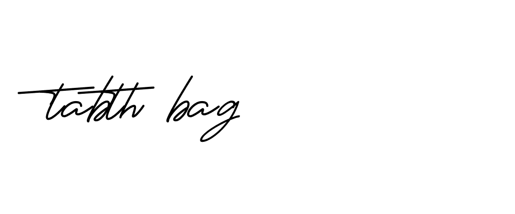 Signature of tabth-bag