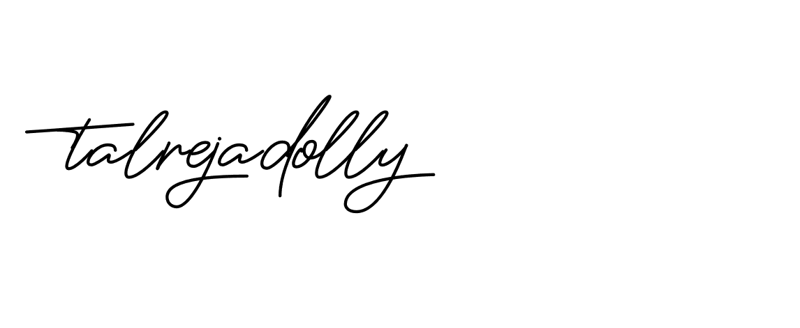 Signature of talrejadolly