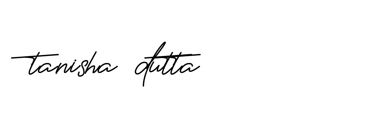 Signature of tanisha-dutta