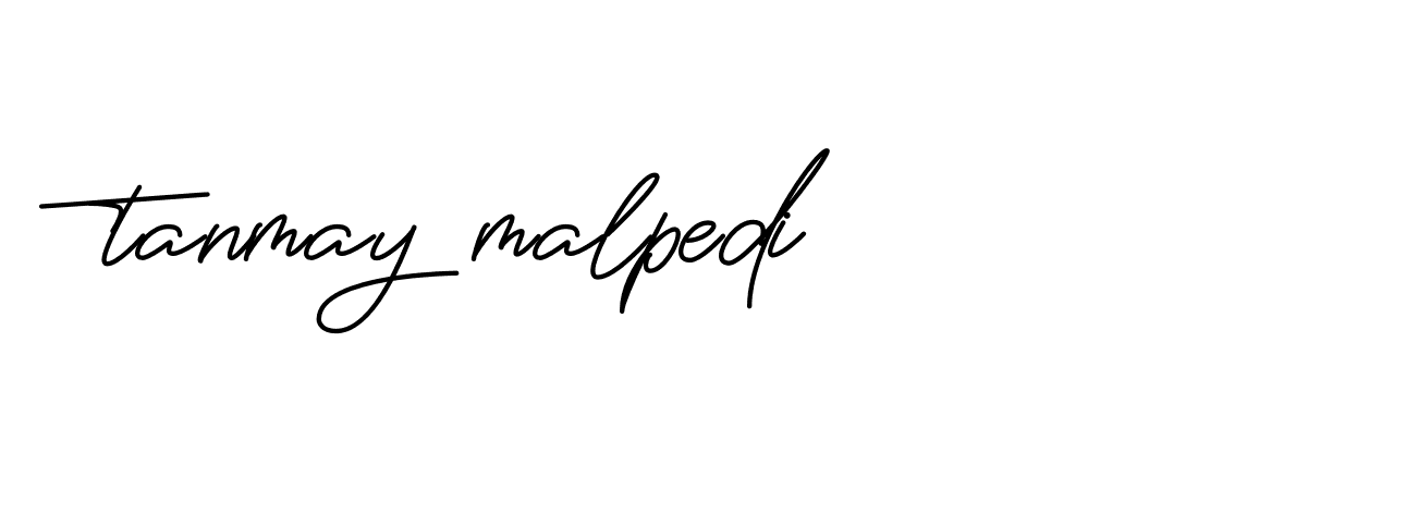 Signature of tanmay-malpedi