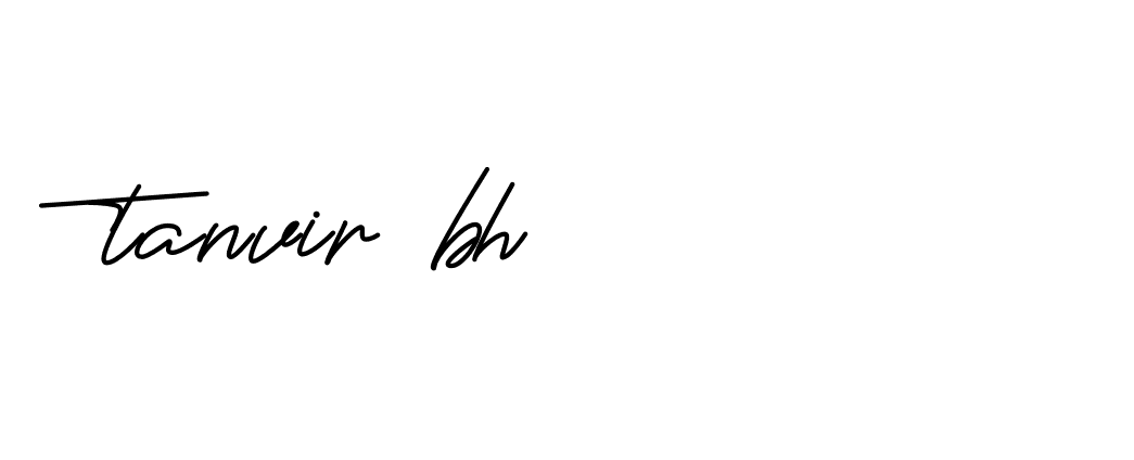 Signature of tanvir-bh