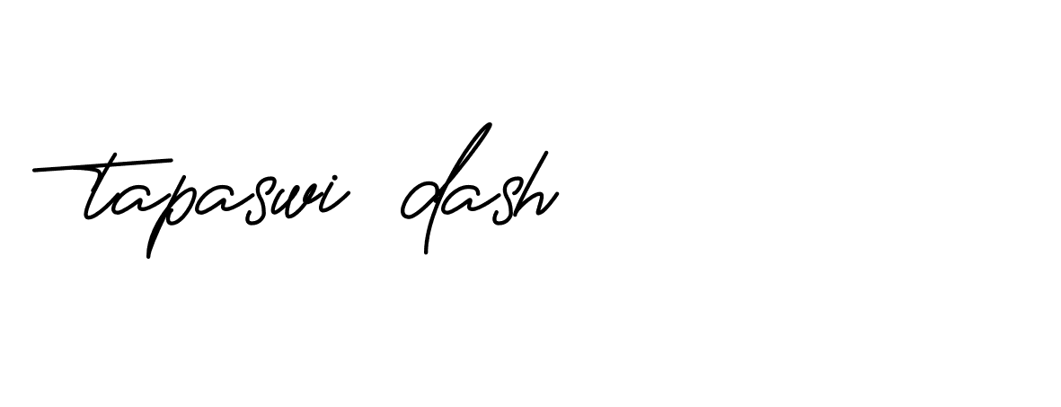 Signature of tapaswi-dash