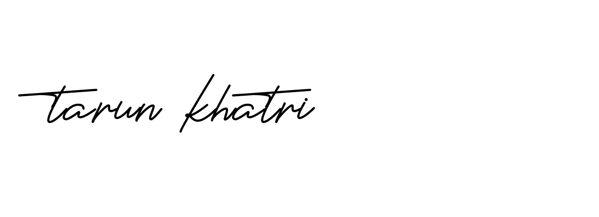 Signature of tarun-khatri