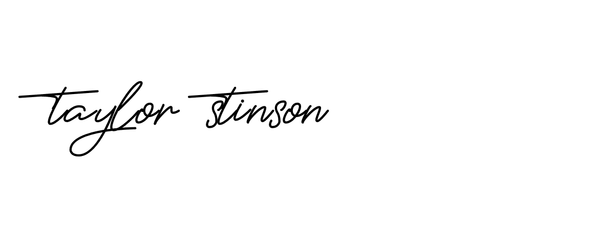 Signature of taylor-stinson