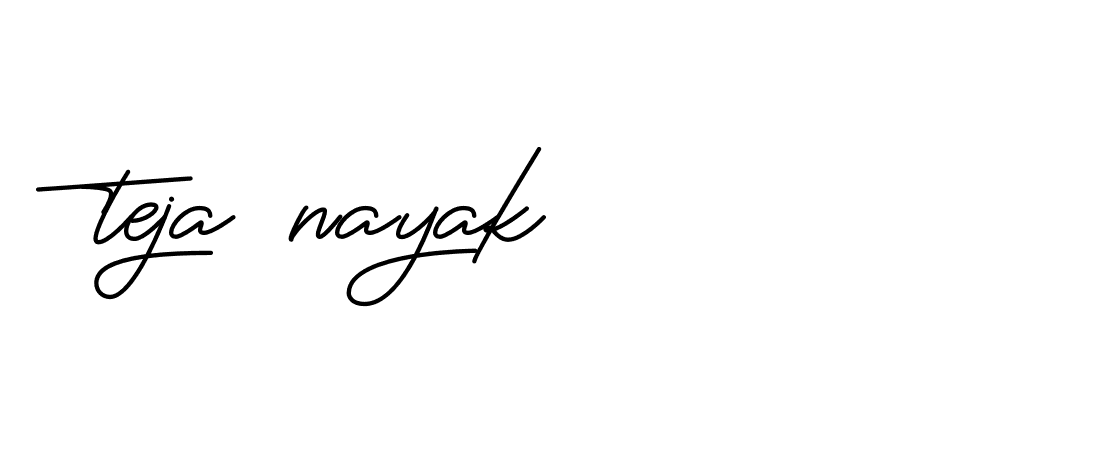 Signature of teja-nayak