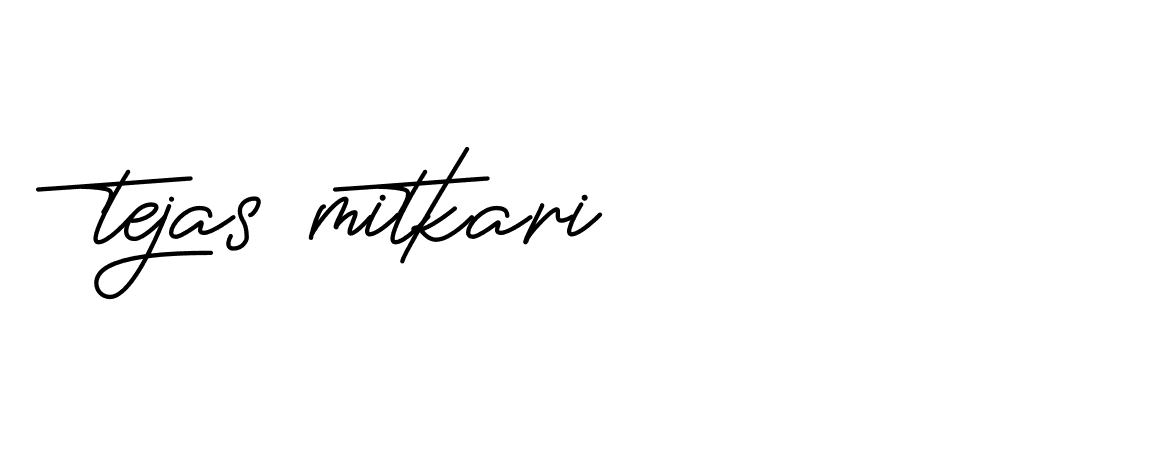 Signature of tejas-mitkari