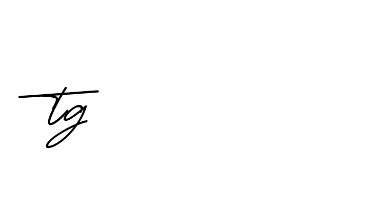 Signature of tg