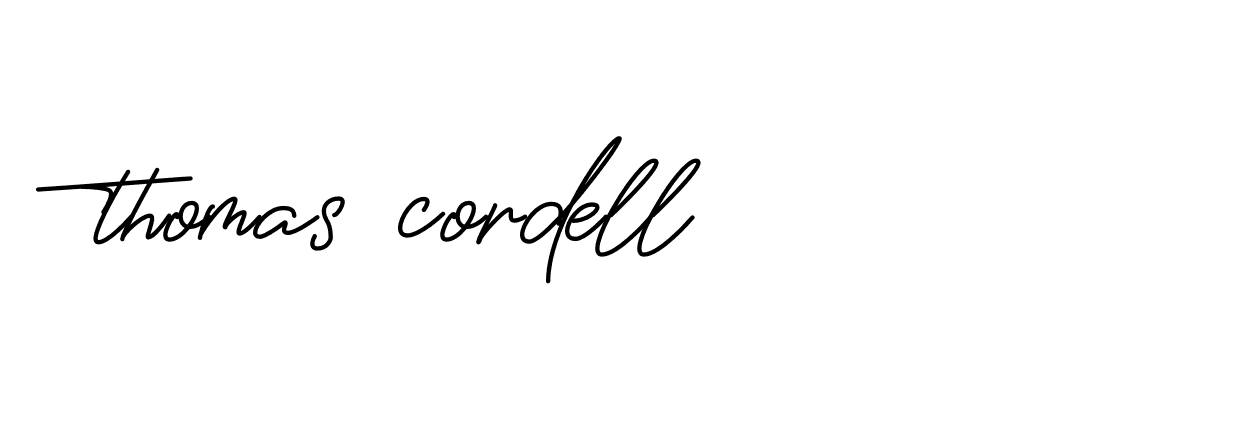 Signature of thomas-cordell