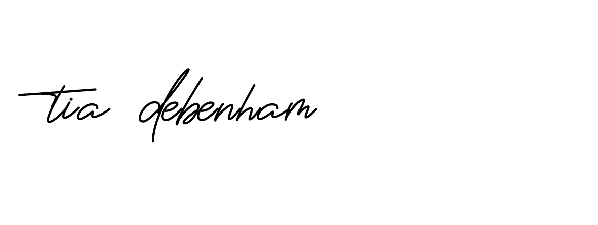 Signature of tia-debenham