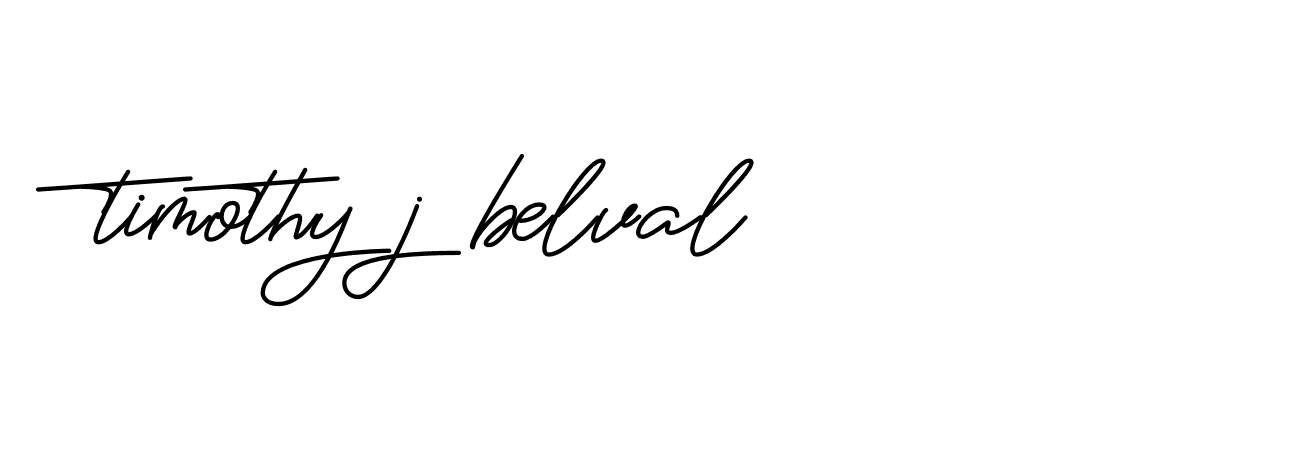 Signature of timothy-j-belval