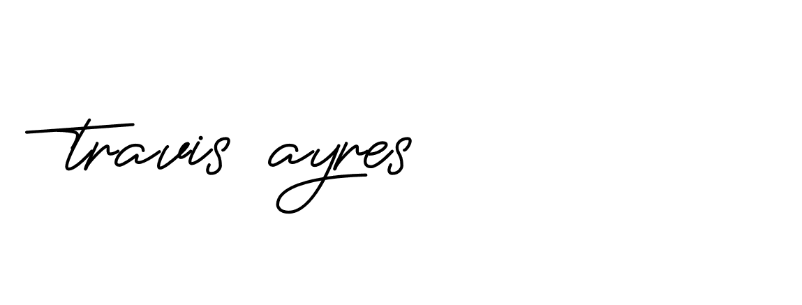 Signature of travis-ayres