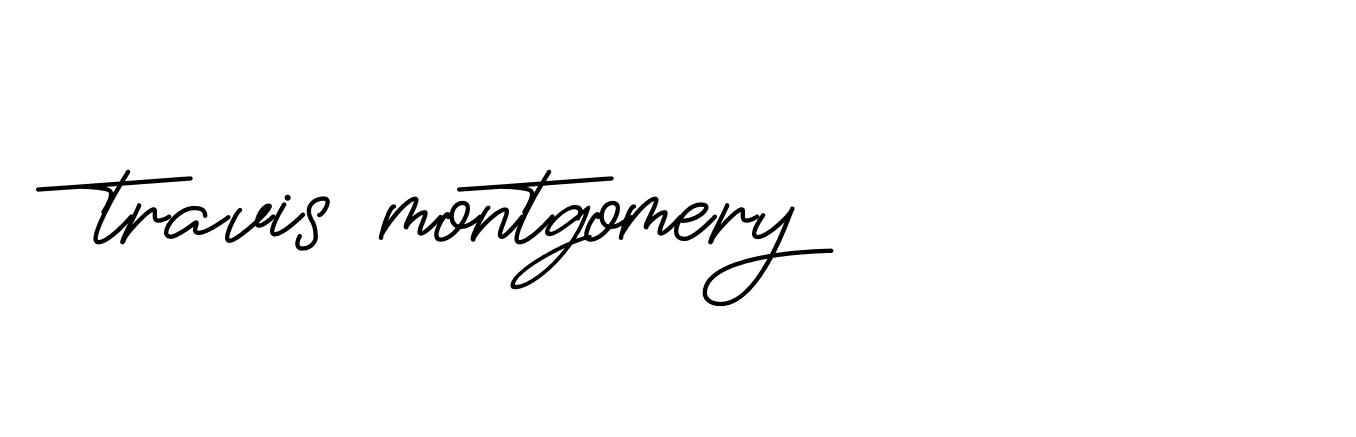 Signature of travis-montgomery