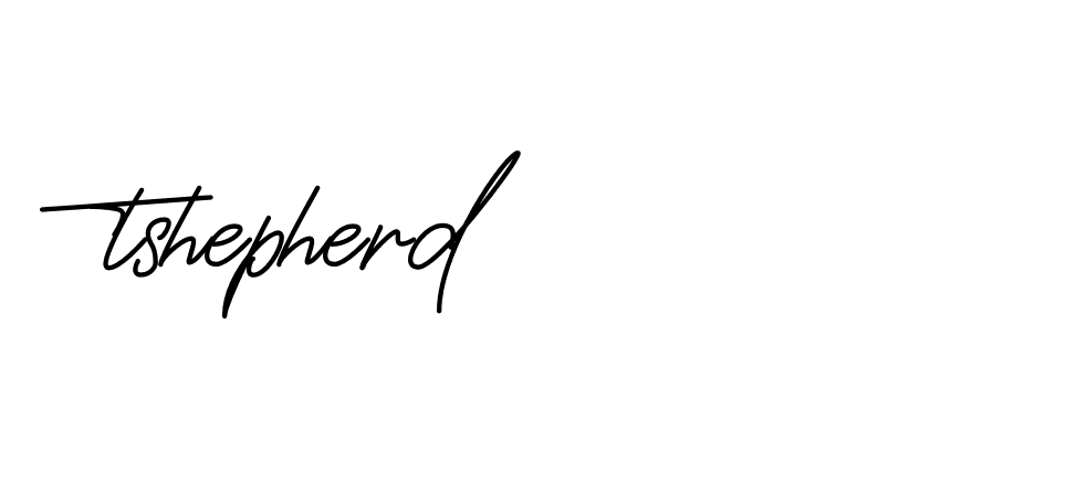 Signature of tshepherd