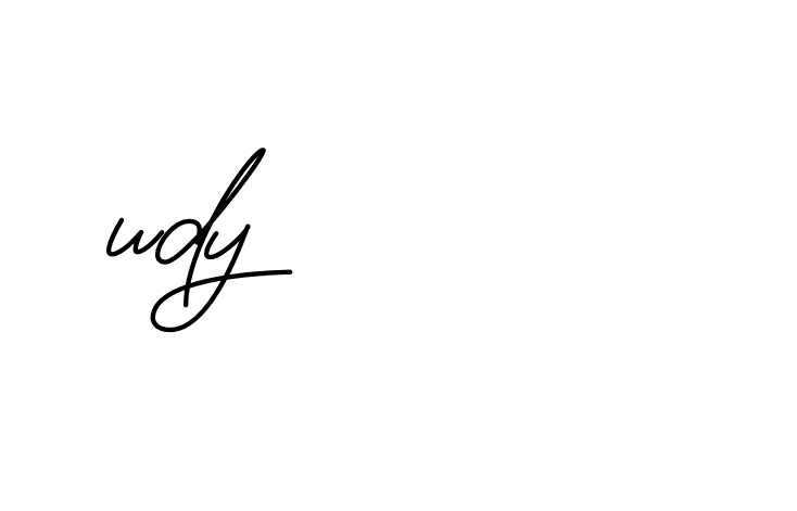 Signature of udy