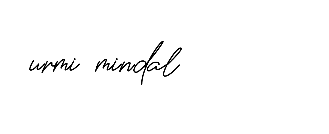 Signature of urmi-mindal