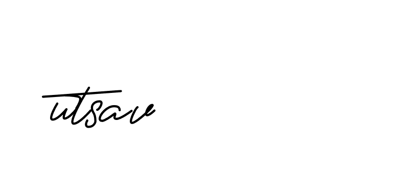 Signature of utsav