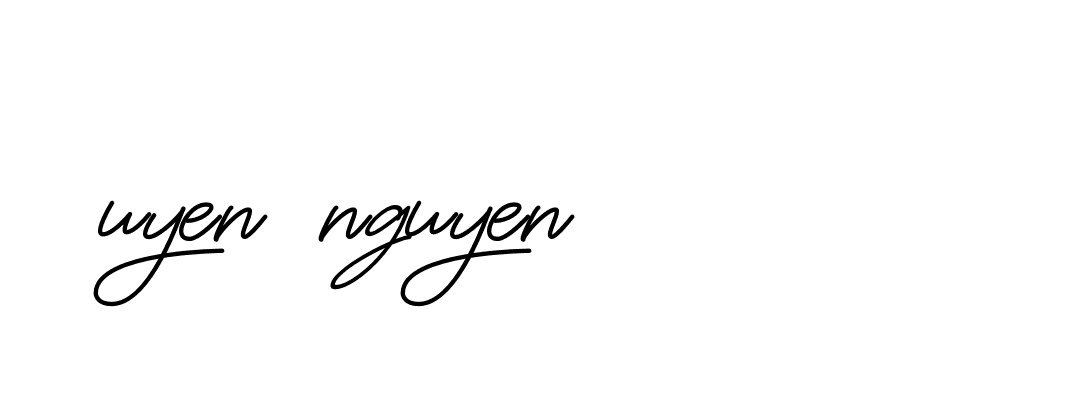 Signature of uyen-nguyen