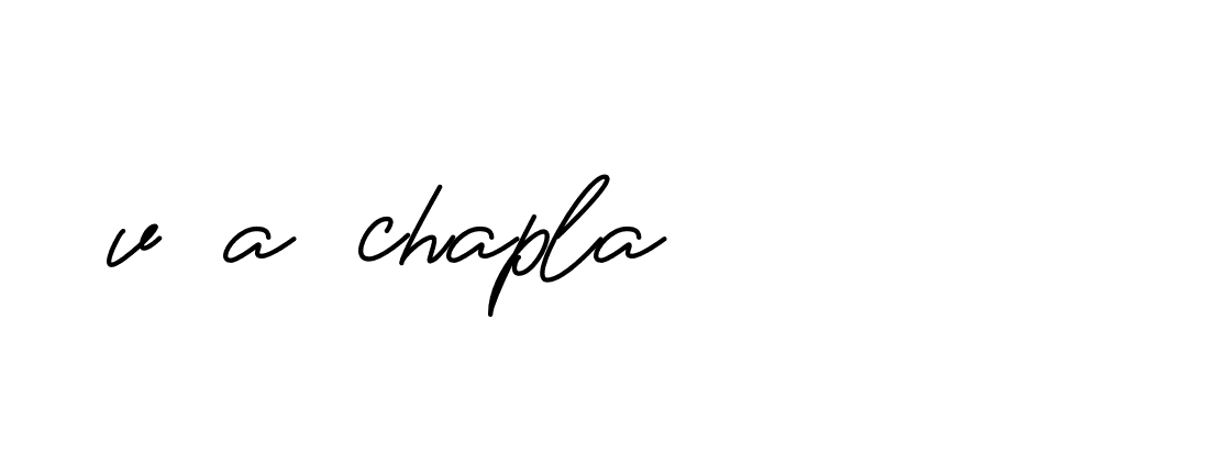 Signature of v-a-chapla