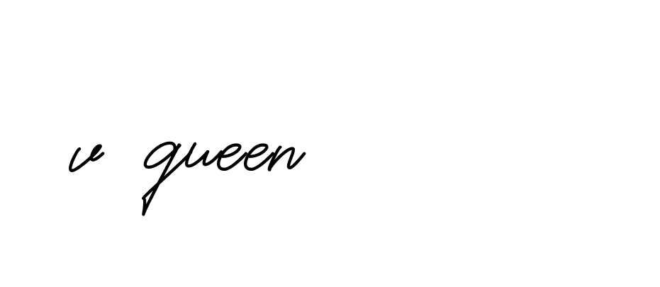 Signature of v-queen