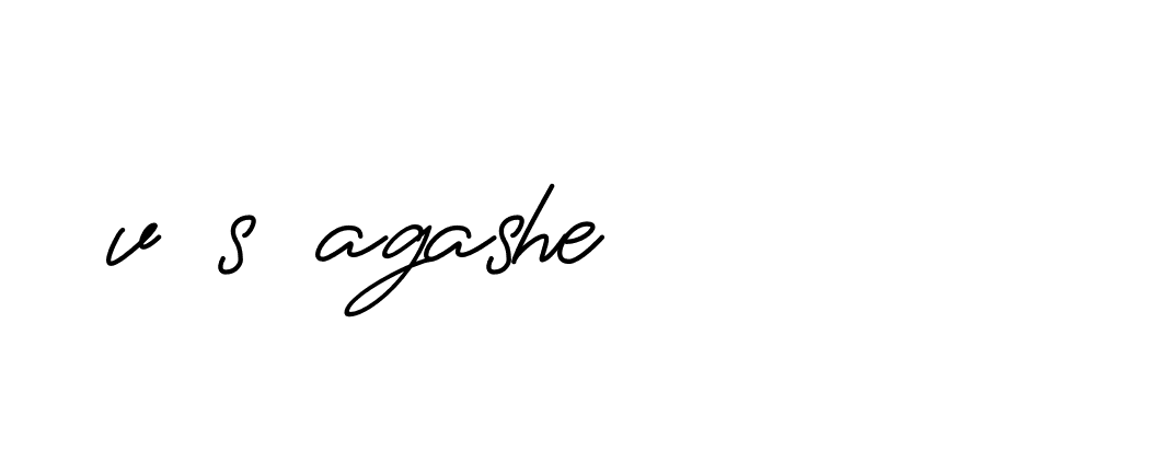 Signature of v-s-agashe