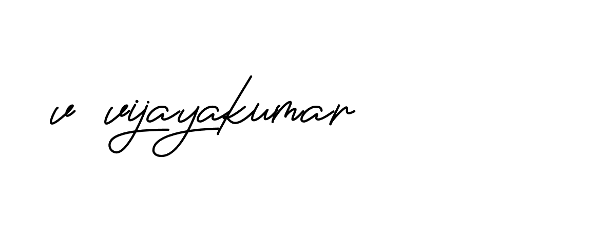 Signature of v-vijayakumar