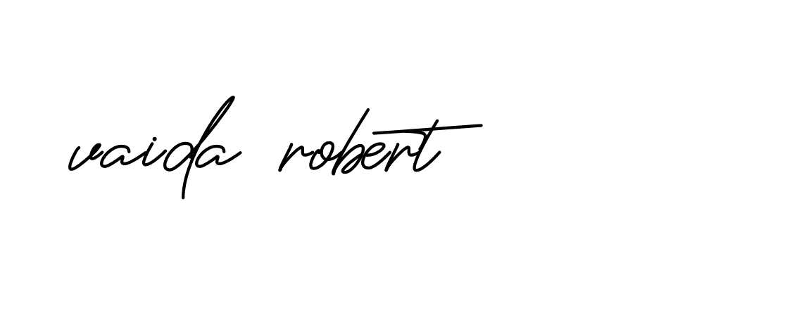 Signature of vaida-robert